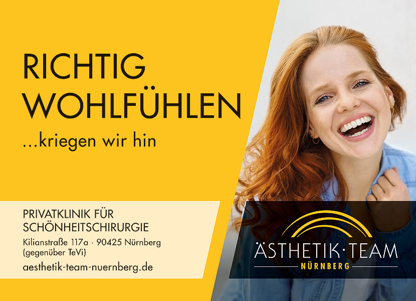 Aesthetik-Team-Privatklinik-Schoenheitschirurgie-Grossflaaechenplakat-Agentur-Portfolio-fuerstmedien-Referenz